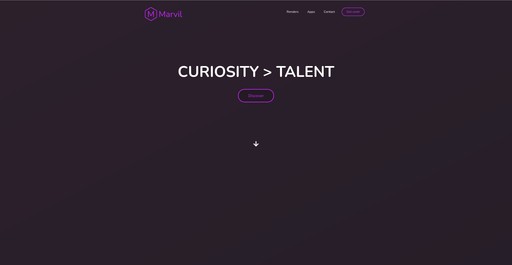 The embarassing hero section